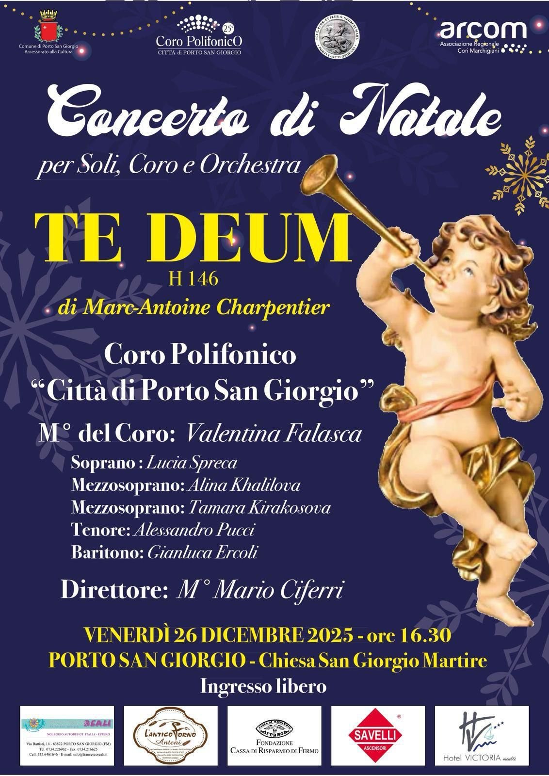 Concerto di Natale del Coro Polifonico “Città di Porto San Giorgio”
