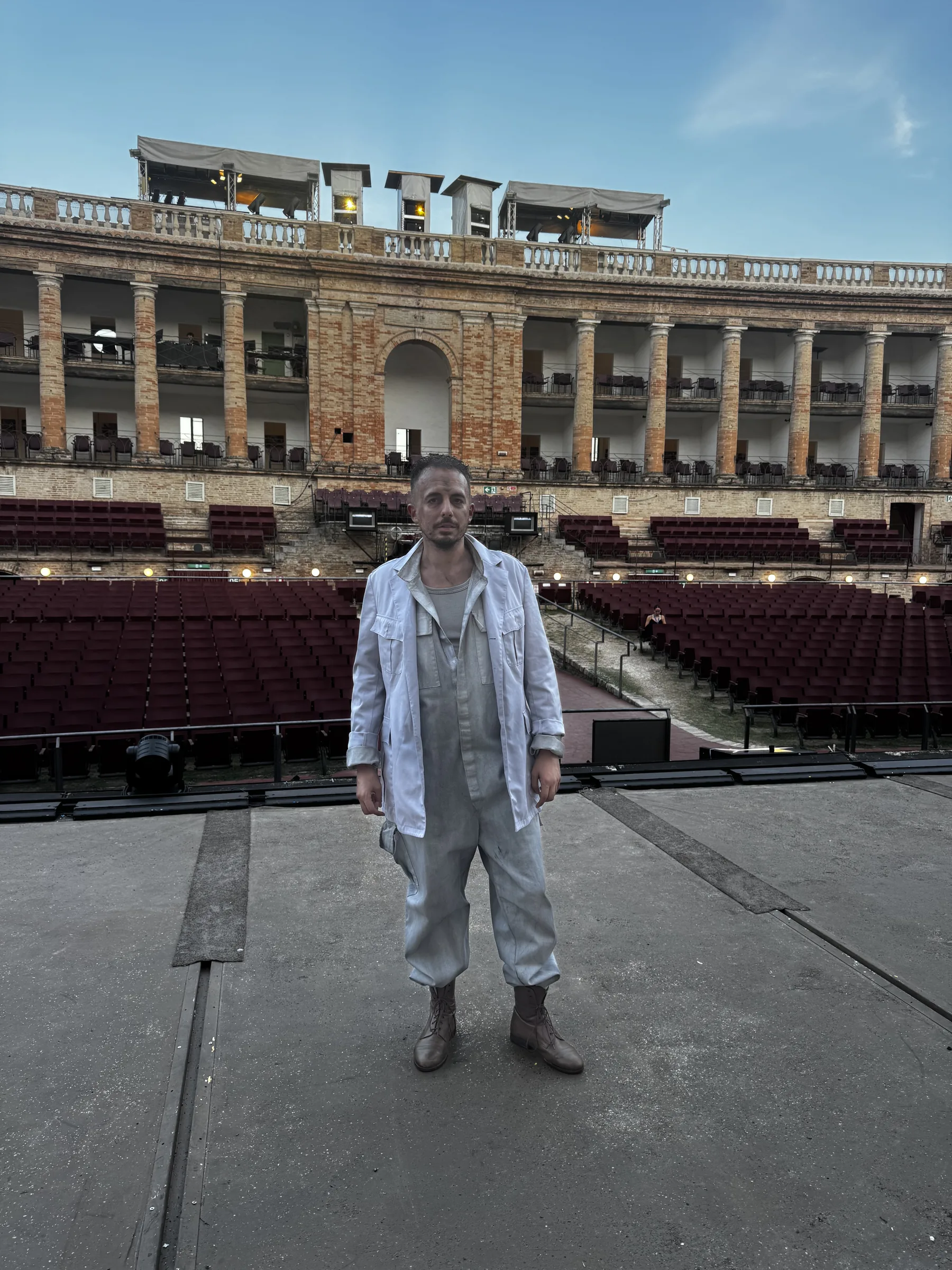 Cantante lirico nelle Marche: Gianluca Ercoli nel Nabucco all'Arena Sferisterio di Macerata, 2026